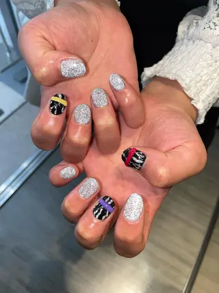 ネイル 束感まつ毛/ネイル/ LED♥KIRARAのマツエク・マツパデザイン