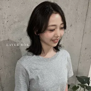 ミディアム yolo所属・🤍 yolo ‎🤍ふじい さゆなのヘアスタイル