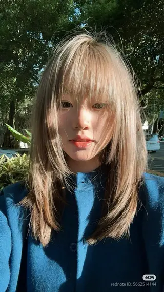 セミロング green上野所属・ナチュラルパーマ 🤍渋谷🤍kaeのヘアスタイル