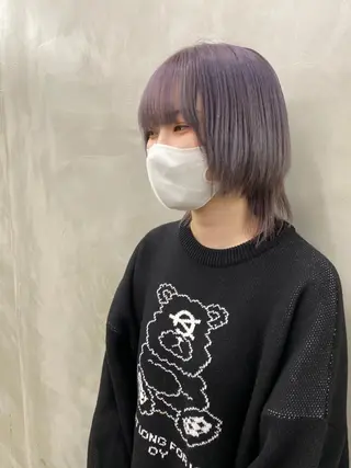 ショート カラー yiye 青山所属・無料カットモデル募集 🌱ひょうがのヘアスタイル