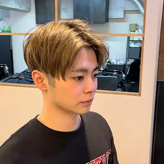 カラー 博多No.1 メンズパーマ美容師のヘアスタイル