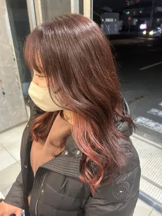 カラー 根本 美咲のヘアスタイル