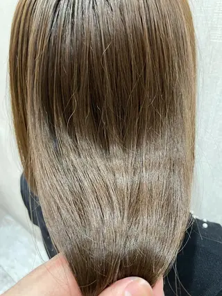 セミロング 店長✨レイヤー✖️ 髪質改善✖️韓国ヘアのヘアスタイル