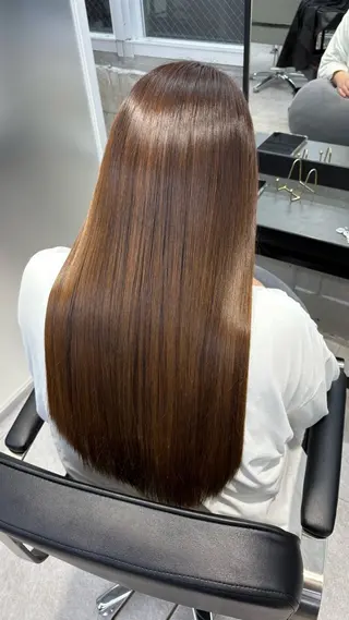 ロング カラー youres hair 髪質改善トリートメント&ヘッドスパ新宿三丁目店所属・小林春月 /新宿美容師のヘアスタイル