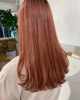 ロング 似合わせカラーの神 ダブルカラー/森栄範のヘアスタイル