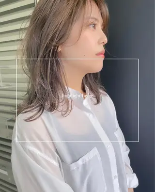 ミディアム カラー モテ髪支持率NO.1 KENJIROのヘアスタイル