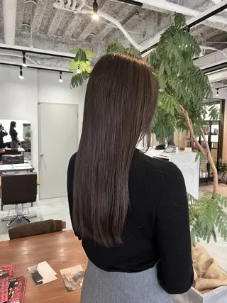 ロング 佐藤 香苗のヘアスタイル