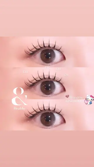 マツエク・マツパ 千島 里歩のマツエク・マツパデザイン