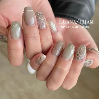 ロング ネイル nail salon neigeのネイルデザイン