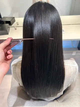 ロング 徳永 侑紀のヘアスタイル