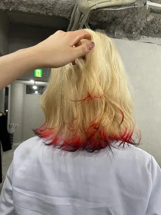 ミディアム カラー ｉｌｉ 大阪のヘアスタイル