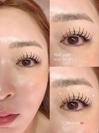 マツエク・マツパ bunny doll所属・YUA bunny_dollのマツエク・マツパデザイン