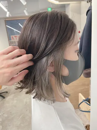 ショート SAEKI【ior 】北千住店ブリーチのヘアスタイル