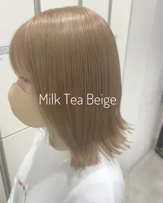 ショート 🎨川崎ブリーチカラ ー🎨【春弥】のヘアスタイル