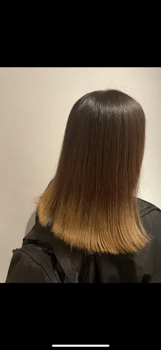 ミディアム パーマ パピヨンロゼ メイ 髪質改善/酸性のヘアスタイル