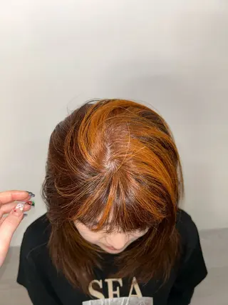 カラー fleurdelis ୨୧ AOIのヘアスタイル