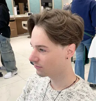 ショート パーマ メンズ 【メンズ特化】 池田大成✂︎のヘアスタイル