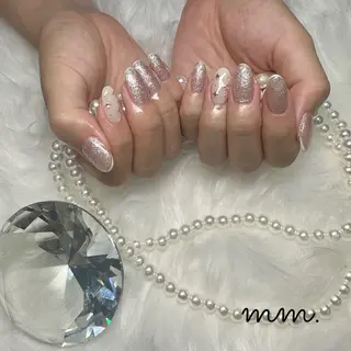 ネイル 🩷🩵mm.大宮 Riyo🧸🩵🩷のネイルデザイン