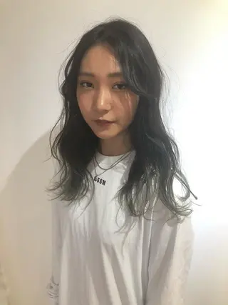 ロング カラー eins.hair所属・過去一の柔髪ヘア 🌿einshairのヘアスタイル