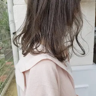 カラー 🙃 透明感カラー/ボブのヘアスタイル