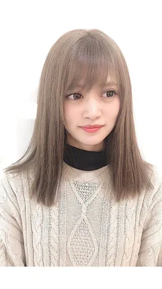 セミロング カラー NORME所属・NORME経堂 nonのヘアスタイル