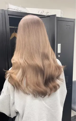 ロング カラー 韓国ヘア🖤/透明感 shihoのヘアスタイル