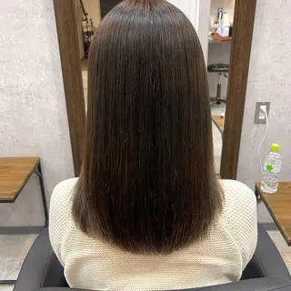 セミロング カラー パーマ ヘアアレンジ merci.所属・🌻あいり merci.🌻のヘアスタイル