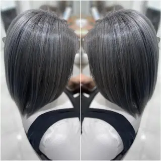 ミディアム カラー 全席個室　暖色カラー Zina松園優香🌸のヘアスタイル