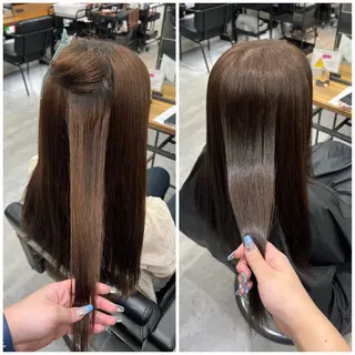 ロング カラー いろあそび所属・12月限定🉐カット モデル募集🉐のヘアスタイル