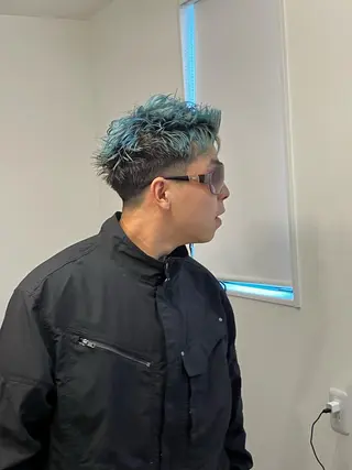 カラー メンズ ラフィスヘアー オウスケのヘアスタイル