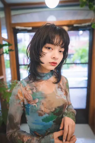 ミディアム e’s鎌倉所属・藤本 豪海のヘアスタイル