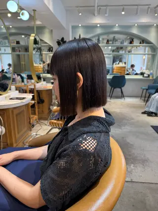 ミディアム 髪質改善/ボブ /韓国/erikoのヘアスタイル