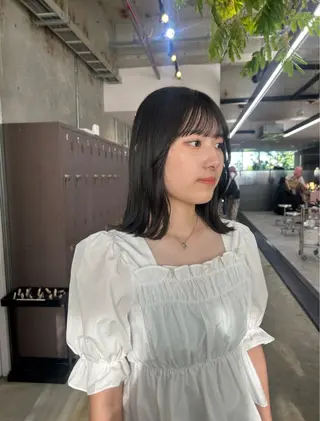 ミディアム 早野 心春のヘアスタイル