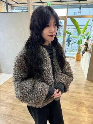 ロング パーマ Basis所属・Basis 田口豪司のヘアスタイル