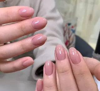 ネイル By moonネイル 🌷ワンホン/韓国風のネイルデザイン