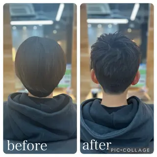 メンズ Aguhair milo森山知幸のヘアスタイル