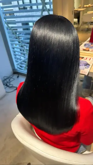 セミロング カラー ヘアアレンジ キッズ ネイル マツエク・マツパ アイブロウ 🎗美髪艶髪🫧髪質 改善特化🥇菊地のヘアスタイル