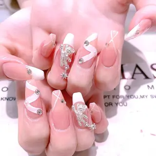 ネイル 長さだし専門店 M2 rikaのネイルデザイン