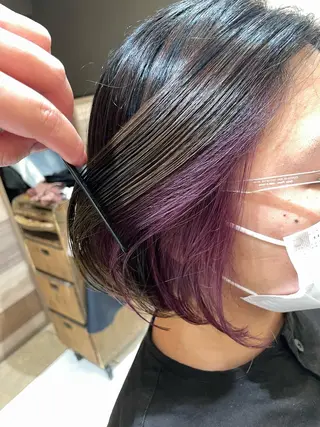 ショート カラー CUT  STUDIO 141所属・渡部 恭子のヘアスタイル