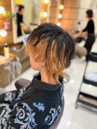 ショート メンズパーマ/ウルフ /似合わせカット滉一のヘアスタイル