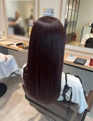 ロング カラー 透明感カラー/ベージ ュ/HIKARU🌿のヘアスタイル