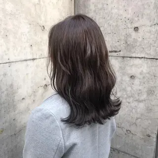 ミディアム カラー パーマ ヘアアレンジ メンズ キッズ ネイル マツエク・マツパ アイブロウ 似合わせ美容師🌙 Miyu🐈‍⬛💕のヘアスタイル
