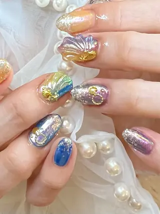 ネイル Nail room•舞ruru•所属・Nail room・ 舞ruru・のネイルデザイン