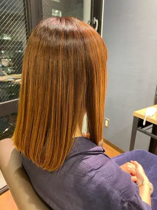 ミディアム カラー &g share salon所属・荒神寛人@ 育毛スパ専門美容師のヘアスタイル