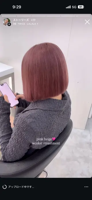 ショート カラー ブリーチ/ハイトーン /レイヤーのヘアスタイル