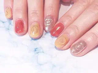 ネイル LUKE所属・もとまつ さちこのネイルデザイン