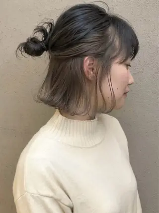 ショート 🟡ひろの/ツヤ カラー/髪質改善🟡のヘアスタイル