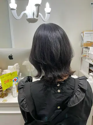 ミディアム MOE🐈‍⬛🎀 エクステ/ワンホンのヘアスタイル