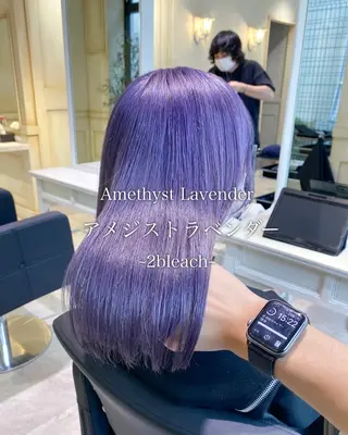 ショート カラー THESALONS所属・🤍ブリーチカラー /寄田龍樹🤍のヘアスタイル