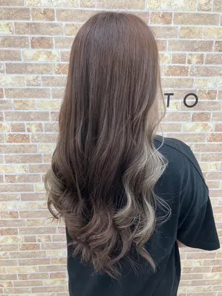 ロング カラー ヘアアレンジ ✂︎ＧＡＬＡＸＹ✂︎ tatsukiのヘアスタイル